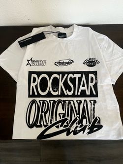 Rockstar Original Club Graphic T-Shirt White