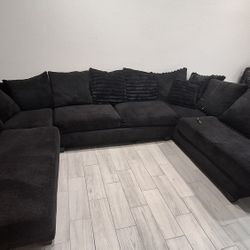 Black Sectional