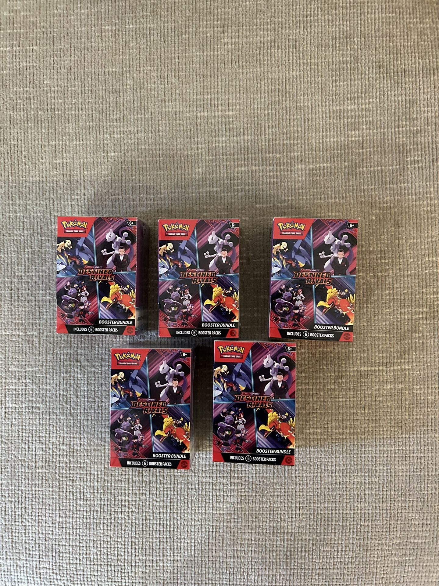 Destined Rivals Booster Bundles 5 Available