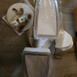 JJC 32W Adjustable 2-Head PIR Sensor Outdoor LED Security Light