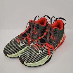 Nike LeBron Witness 7 VII Shoes Black Crimson Volt DM1123-001 Men Size US 13