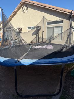 Outdoor Trampoline with  NO Safety Net Enclosure