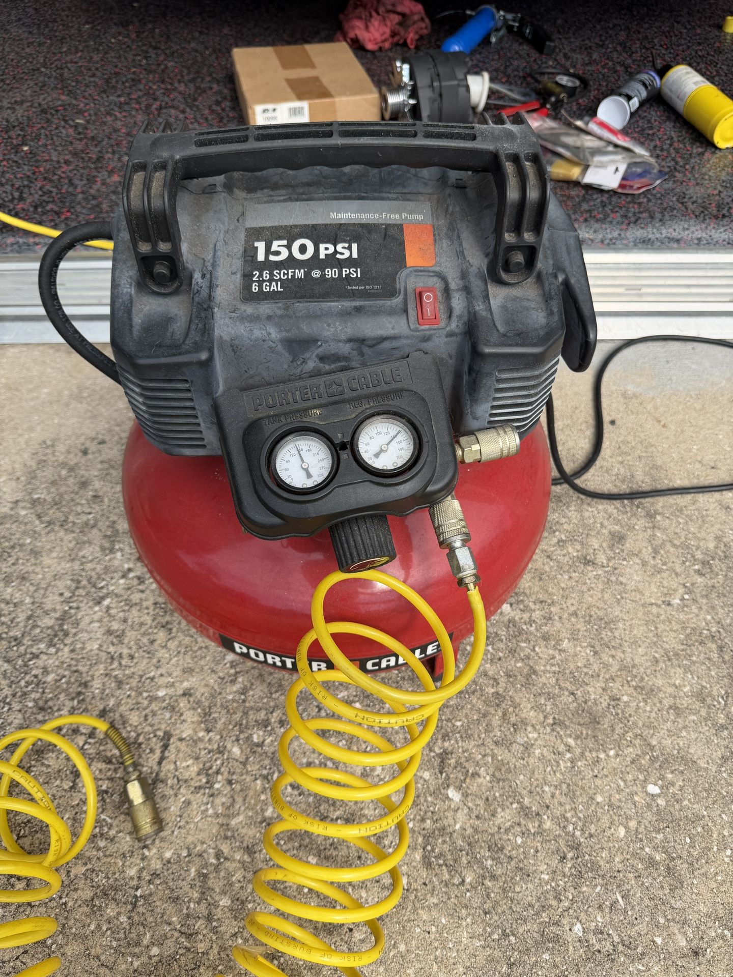 Porter Cable 6 Gallon Compressor