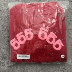 Red Triple 5 Spider Hoodie 