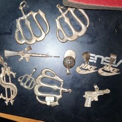 . 923 Silver Pendants 