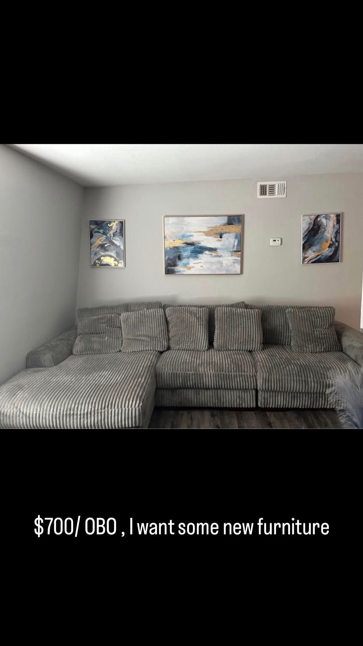 Grey Sectional