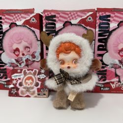 POPMART SkullPanda Winter Symphony Series Plush - “Wanderer’s Tune” (Open Box)