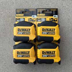 2 Dewalt 25 ft. Magnetic Tape Measure (2-Pack)