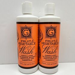 2 Pack Trader Joe’s Fruit And Vegetable Wash 16 oz Each , New And Sealed