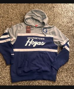 Georgetown Hoyas Hoodie// Mitchell & Ness