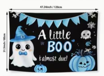 Halloween little boo decor