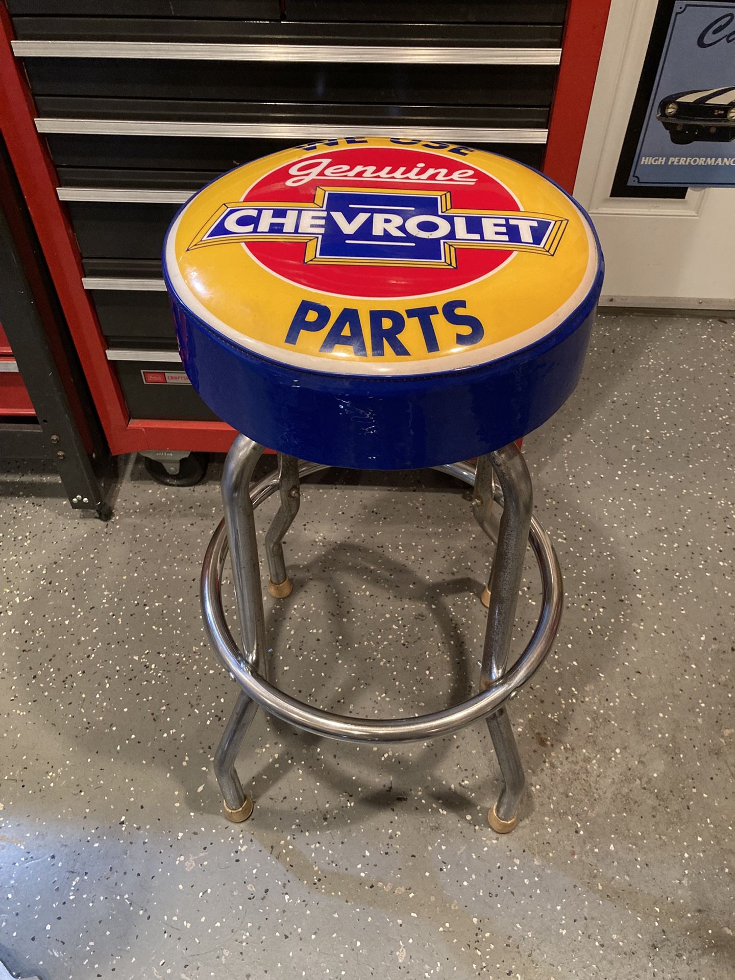 Chair Chevrolet Swivel Stool 
