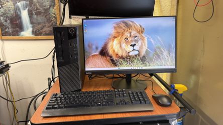 Budget Lenovo M93p Desktop: 22” Widescreen Windows 11