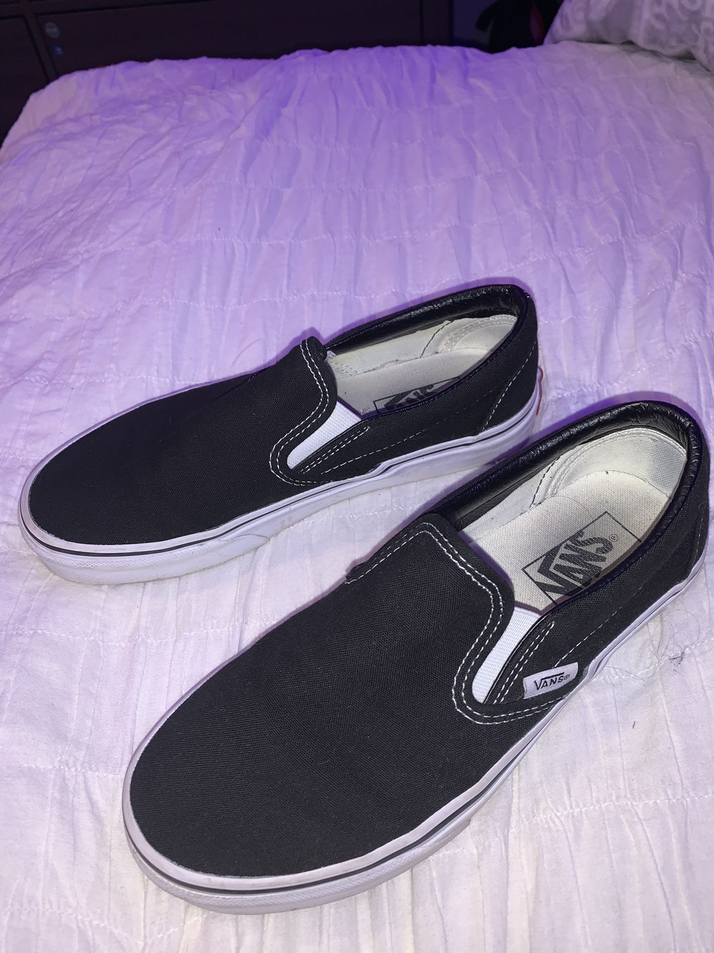 Vans, Slip On in black