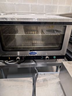Commercial ovens and dishwashera