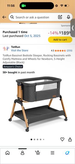 Bedside Bassinet *BRAND NEW*