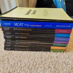 KAPLAN MCAT Prep Books
