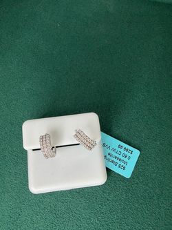 .925 Solid Sterling Silver Earrings