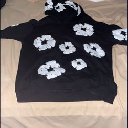 Black Denim Tears Hoodie