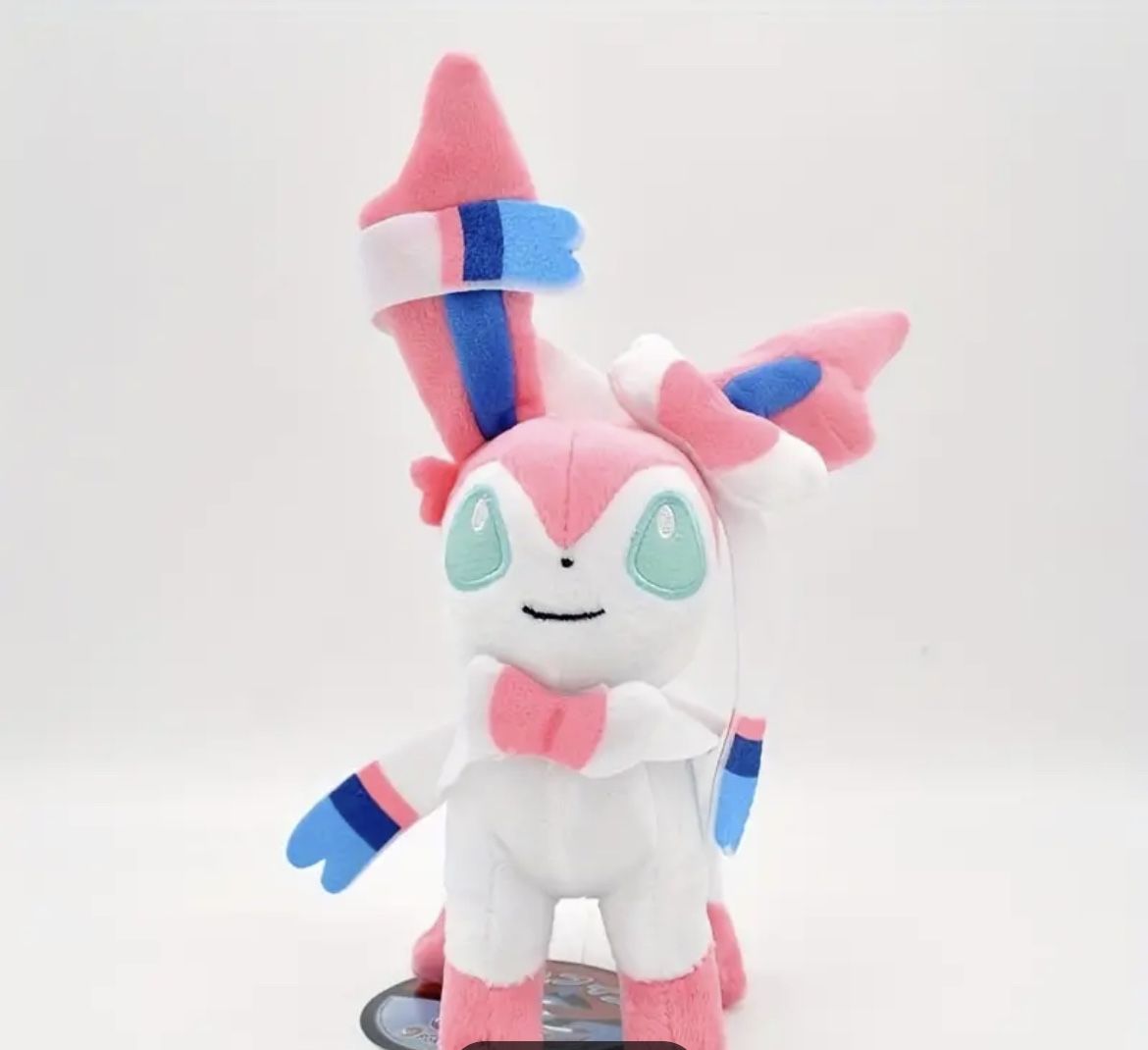 NWOT Sylveon Anime Plush Toys, Stuffed Toys.