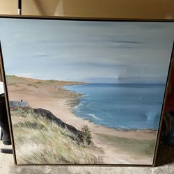 Large Beach Painting 