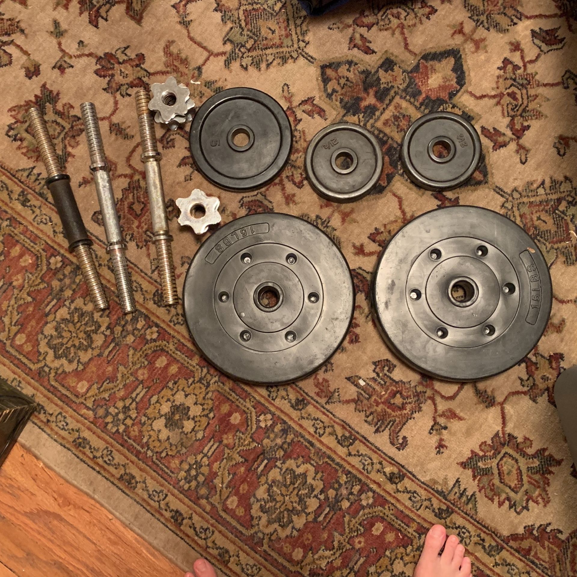 Weight Plates & Dumbbells
