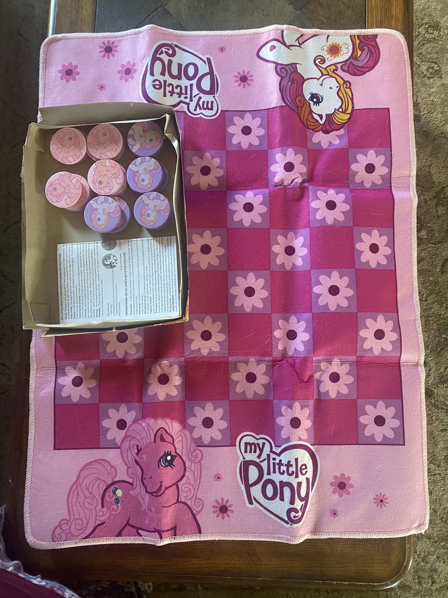 My Little Pony Checker Board