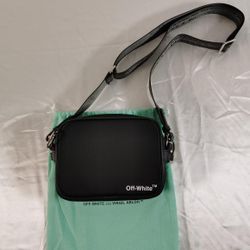 Off-White Nylon Crossbody Bag