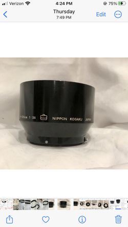 Vintage- Nikon 105cm/135cm Nippon Kogaku Japan 