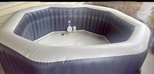 Intex PureSpa 6-Person Octagon Jet & Bubble Inflatable Hot Tub –