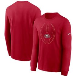 Size S - San Francisco 49ers Nike Team Legend Icon Performance Shirt Scarlet