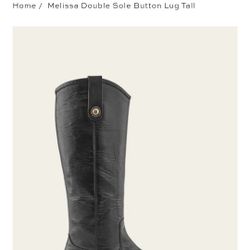 Frye Melissa Double Sole Button Lug- NEW IN BOX