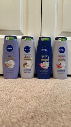 Nivea body wash 20 oz: $4 each