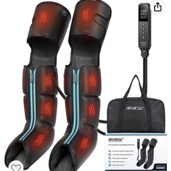 Cincom Air Compressor Leg Massager With Heat!