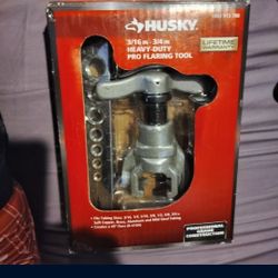 Brand New !!! Husky 3/16" -3/4" Pro Flaring Tool 