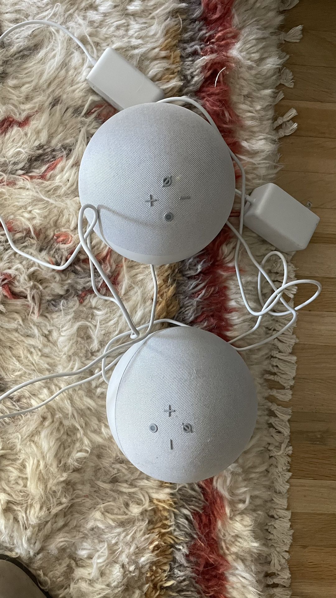 Two Amazon Echo Premium Sound Speakers