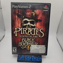 Pirates Legend of the Black Buccaneer ( Playstation 2 PS2 ) - CIB -