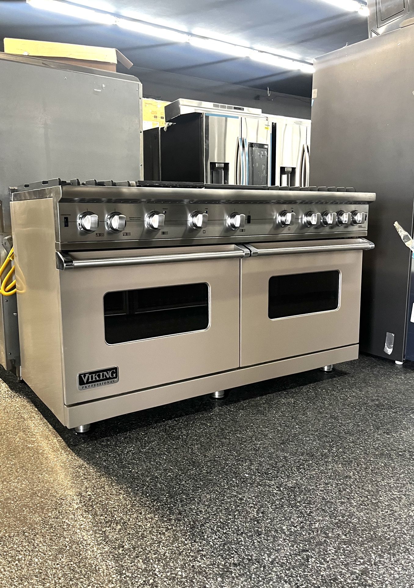 Viking Professional 60” Wide All Gas Double Oven Range