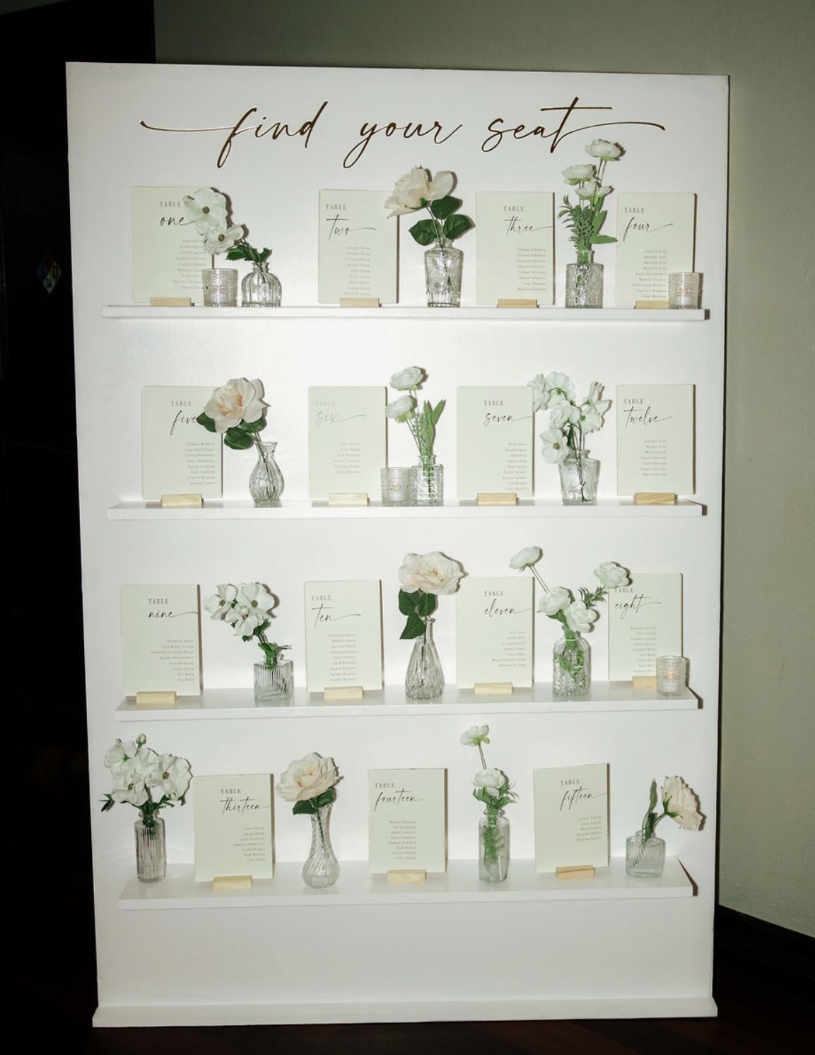 Wedding Seating Chart