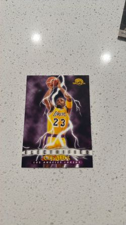 Ceballos Lakers SkyBox Electrified Basketball Card