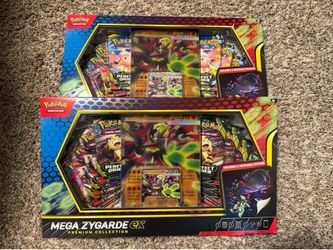 Pokémon Mega Zygarde box