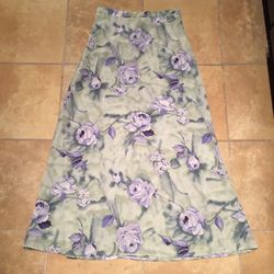 Floral Skirt