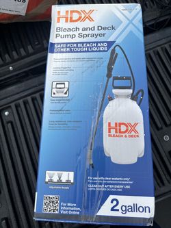 HDX Pump Sprayer 2 Gallon