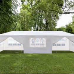 10 x 30  Tent with Walls for weddings/Holidays/graduation/Outdoor events/birthdays