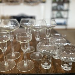 Vintage Krosno Bubble Candle Holder And Taper Candle Holder Set