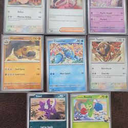 Pokemon Mix 8 cards
