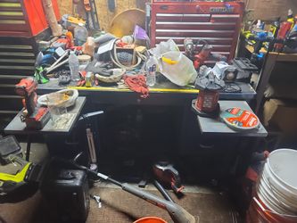 Old School Metal Desk