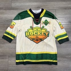 Upper Deck Hockey Jersey Shirt Faux Real #25 - 3/4 Length Sleeve size M 