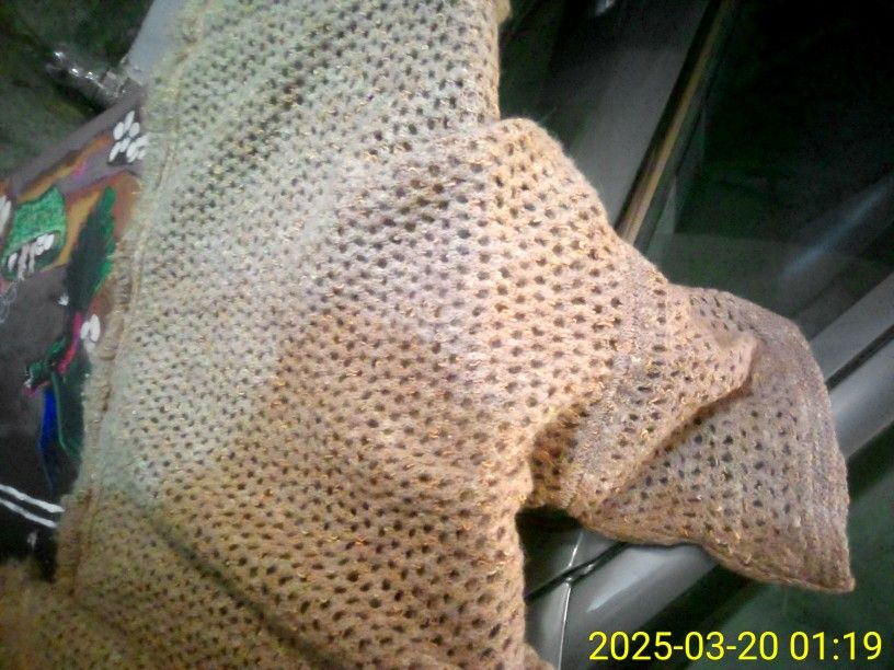 Turtleneck Poncho Elegantly Woven