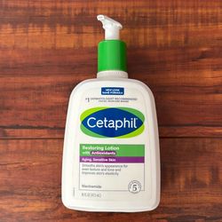 Cetaphil RESTORING Lotion With ANTIOXIDANTS And NIACINaMIDE; For Aging, Sensitive Skin: 16 oz